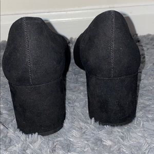 Black heels